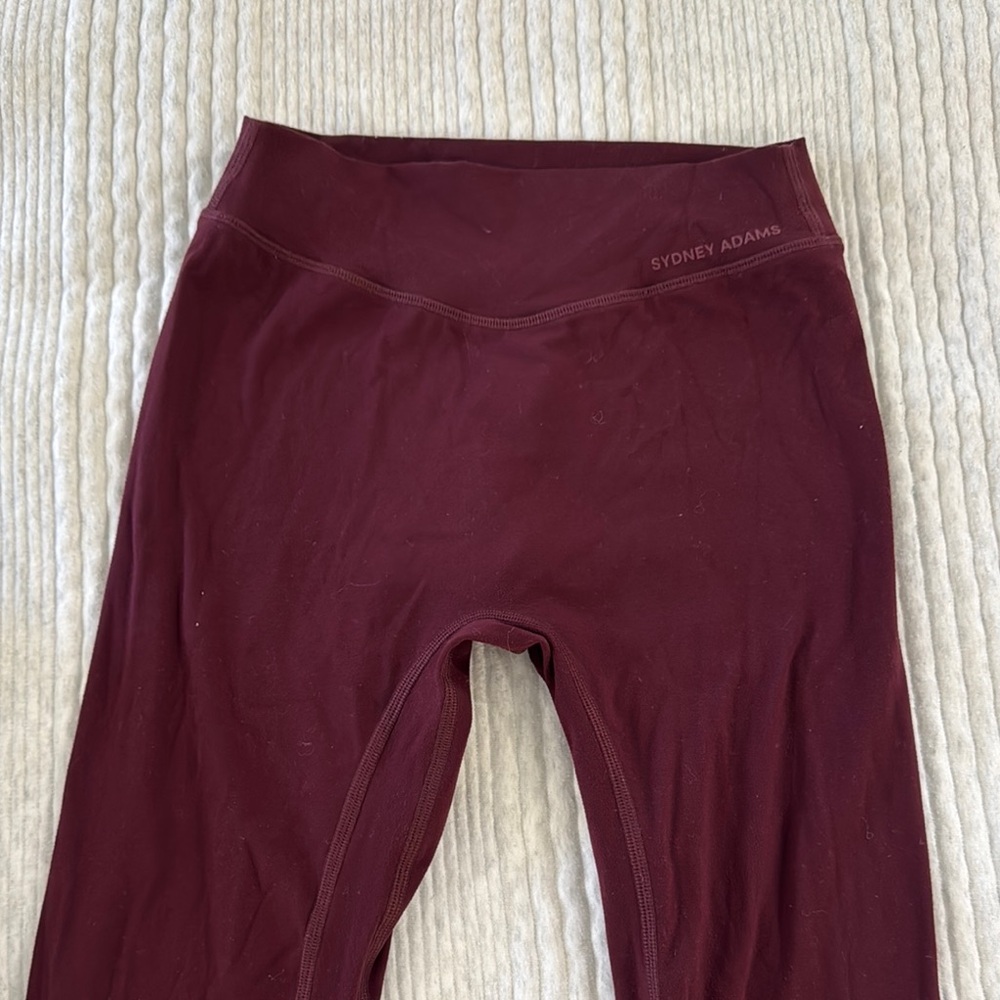 Kids Maroon Leggings